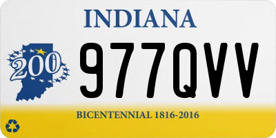 IN license plate 977QVV