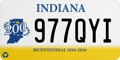 IN license plate 977QYI