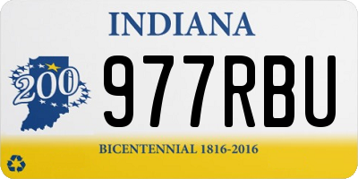 IN license plate 977RBU