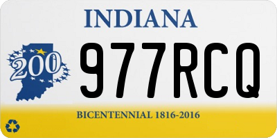 IN license plate 977RCQ