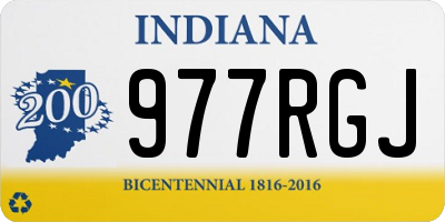IN license plate 977RGJ