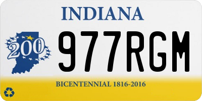 IN license plate 977RGM