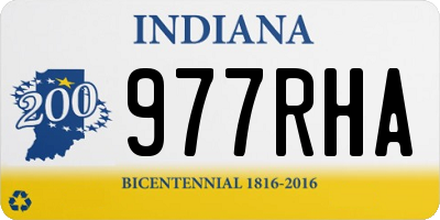 IN license plate 977RHA