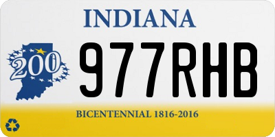 IN license plate 977RHB
