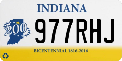 IN license plate 977RHJ