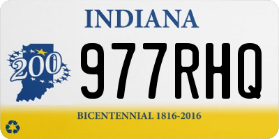 IN license plate 977RHQ