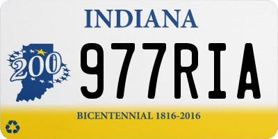IN license plate 977RIA