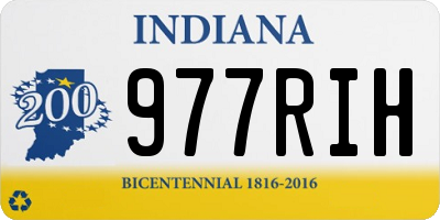 IN license plate 977RIH