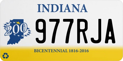 IN license plate 977RJA