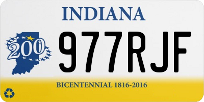 IN license plate 977RJF