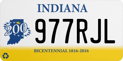 IN license plate 977RJL