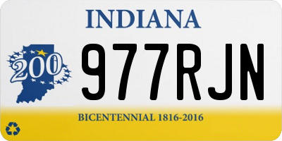 IN license plate 977RJN