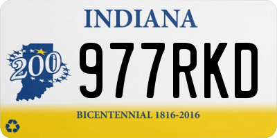 IN license plate 977RKD
