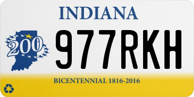 IN license plate 977RKH