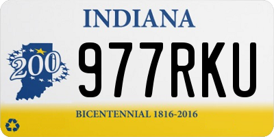 IN license plate 977RKU