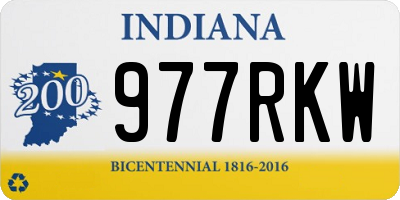 IN license plate 977RKW