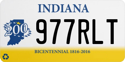 IN license plate 977RLT