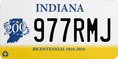 IN license plate 977RMJ