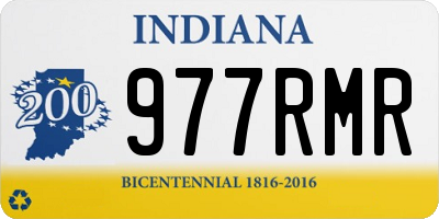 IN license plate 977RMR