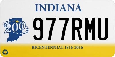 IN license plate 977RMU