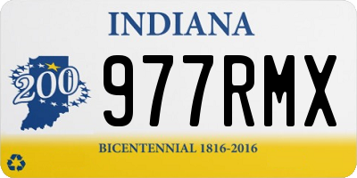 IN license plate 977RMX