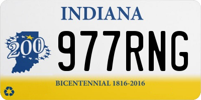 IN license plate 977RNG