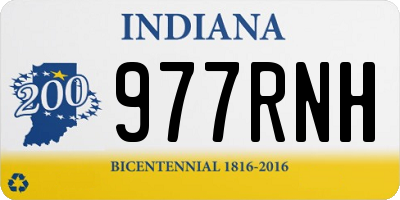 IN license plate 977RNH