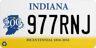 IN license plate 977RNJ