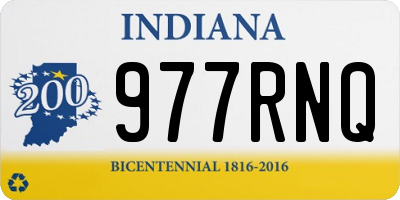 IN license plate 977RNQ