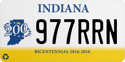 IN license plate 977RRN
