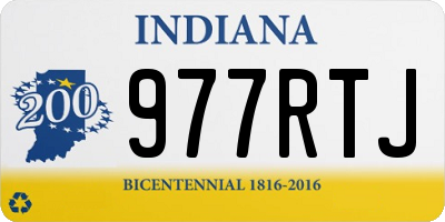IN license plate 977RTJ
