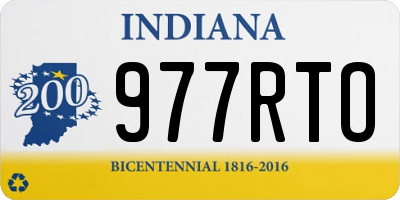 IN license plate 977RTO