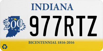 IN license plate 977RTZ