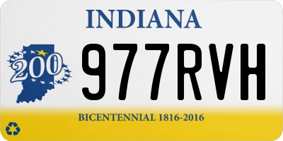 IN license plate 977RVH