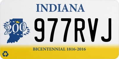 IN license plate 977RVJ