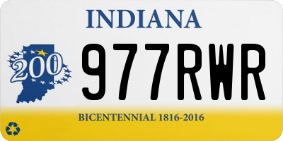 IN license plate 977RWR