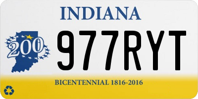 IN license plate 977RYT
