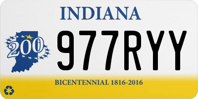 IN license plate 977RYY