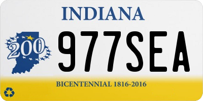 IN license plate 977SEA