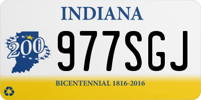 IN license plate 977SGJ
