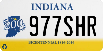 IN license plate 977SHR