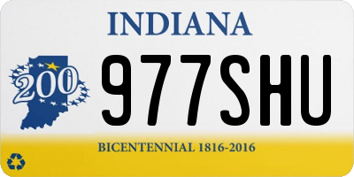 IN license plate 977SHU