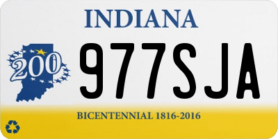 IN license plate 977SJA