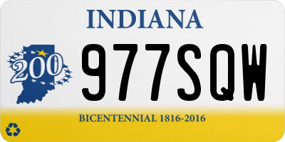 IN license plate 977SQW