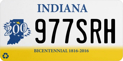 IN license plate 977SRH