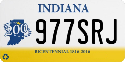 IN license plate 977SRJ