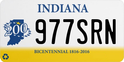 IN license plate 977SRN