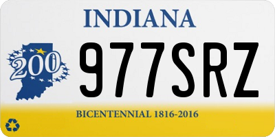 IN license plate 977SRZ