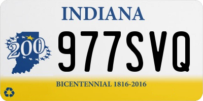 IN license plate 977SVQ