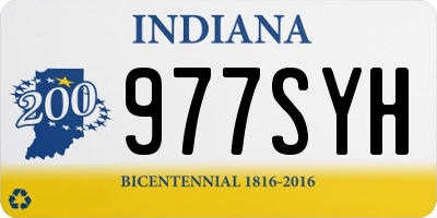 IN license plate 977SYH